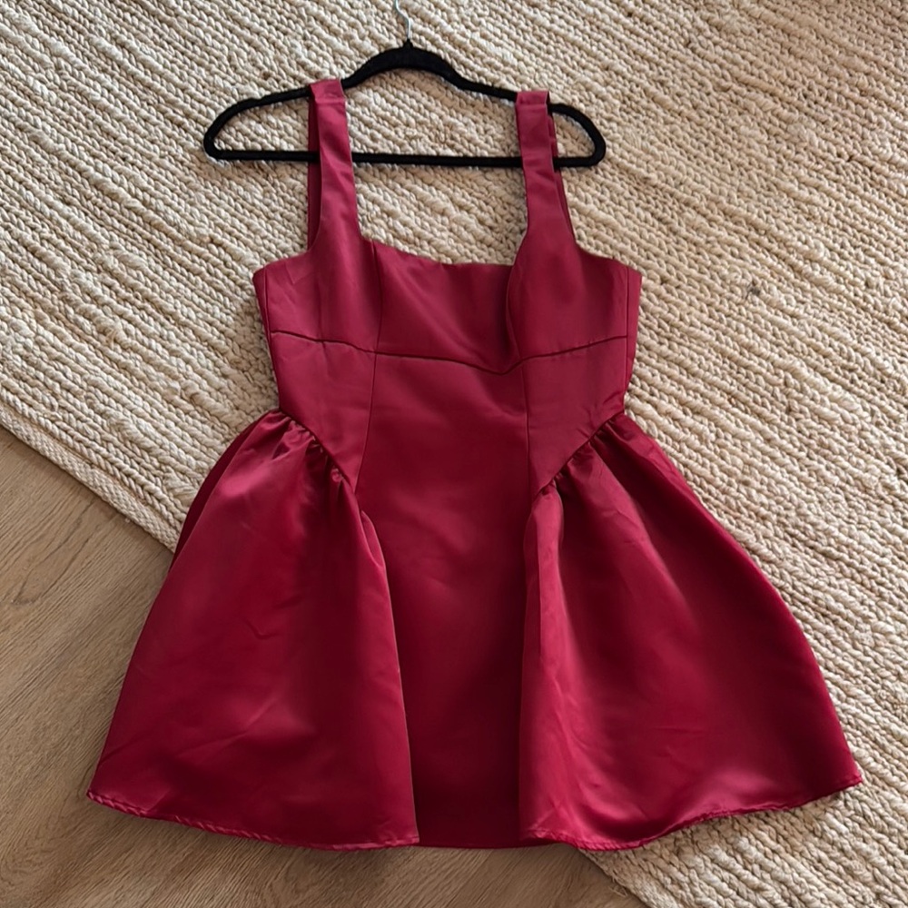 Red dress